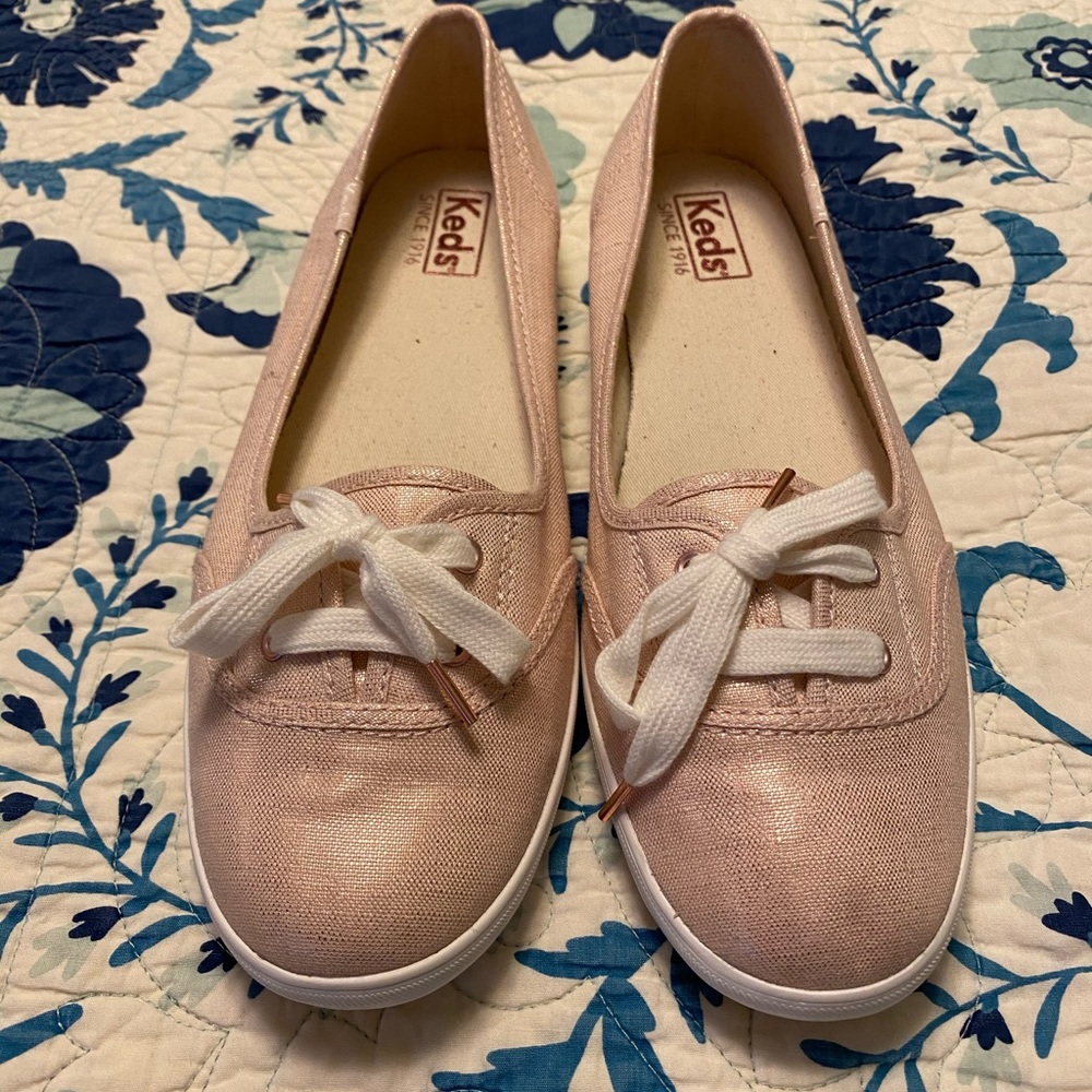 Rose Gold Keds New (without tags)